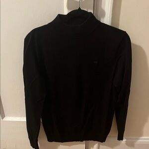 Men's G Star Raw Black Mock Neck Sweater size XS.